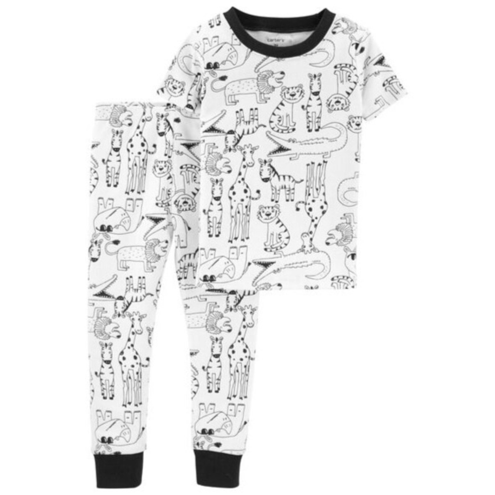 🆕NWT unisex two piece sleepwear by Carters sze 14